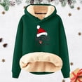 thumbnail image 1 of MHFRRA Sweat à Capuche pour Hommes Automne/hiver Imprimé de Noël Chaud S, 1 of 3