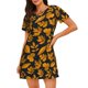thumbnail image 1 of Disketp fall leaf para Camisón Corto de Manga Corta para Mujeres, Camisón Cómodo con Escote Redondo, Bonito y Confortable, 1 of 6