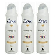 3 Pack Dove Invisible Dry Antiperspirant Deodorant Spray, 150ml (5.07 oz)
