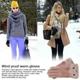 thumbnail image 5 of Winter Gloves for Women Cold Weather Touchscreen Texting Gloves - Warm & Thermal Gloves Windproof, 5 of 5