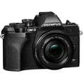 thumbnail image 4 of Olympus OM-D E-M10 Mark IV 20.3 Megapixel Mirrorless Camera with Lens, 14 mm, 42 mm, Black, 4 of 10
