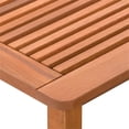 thumbnail image 3 of Home Square Wood Outdoor Side Table in Natural Finish - Set of 2, 3 of 8