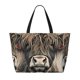 thumbnail image 2 of Disketp Butterfly Cow With Flowers Bolsa de Playa de Gran Capacidad, Bolso Impermeable y a Prueba de Arena para Mujer, Ideal para Playa, Piscina y Natación, 2 of 7