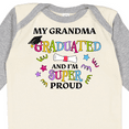 thumbnail image 4 of Inktastic My Grandma Graduated and I'm Super Proud Boys or Girls Long Sleeve Baby Bodysuit, 4 of 5