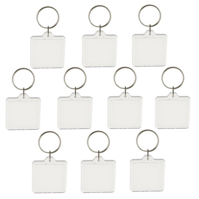 Buy Wholesale China Acrylic Blank Keychain New Square Clear Photo Frame  Keychain Pendant & Acrylic Blank Keychain at USD 0.15