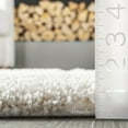 thumbnail image 3 of nuLOOM Maureen Modern Shag Area Rug, 8' x 10', Beige, 3 of 9