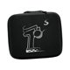 thumbnail image 5 of Bolsa de transporte para mando a distancia. Protector protector de alta durabilidad y calidad superior. Negro, 5 of 9
