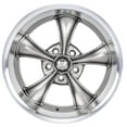 thumbnail image 2 of JEGS 681332 Resto-Rod Wheel Size: 17 x 8 Bolt Pattern: 5 x 4.75 Back Spacing: 4., 2 of 7