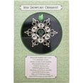 thumbnail image 3 of Irish Ornament - Claddagh Ornament - Irish Snowflake Ornament - 7154, 3 of 6