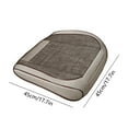 thumbnail image 3 of InsCrazy Seat Cushion for Car Automotive Seat Cushion Leather Car Seat Cover Breathable Seat for Car, Truck and Office Chair, 3 of 7
