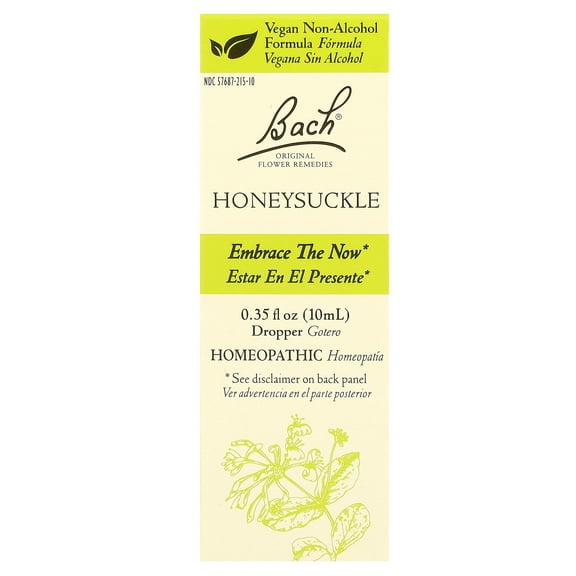 Bach Original Flower Remedies, Honeysuckle , 0.35 fl oz (10 ml)