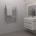 thumbnail image 5 of Radiant Hardwired + Plug-in Combo (Left Side) Straight 10 Bar Towel Warmer in Polished, 5 of 11
