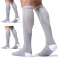 thumbnail image 1 of Calcetines de compresión FITRELL para mujer y hombre de 20 a 30 mm de Hg, color gris L/XL, 1 of 6