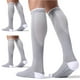 thumbnail image 1 of Calcetines de compresión FITRELL para mujer y hombre de 20 a 30 mm de Hg, color gris L/XL, 1 of 6