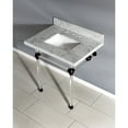 thumbnail image 7 of Kingston Brass KVPB3030MASQ7 Templeton 30" Rectangular Marble Wall Mounted Bathroom, 7 of 7