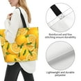 thumbnail image 2 of Yiaed Yellow Limes Print Handbag for Women Tote Purse Shoulder Bag Large Fashion Hobo Purse Handbag Shopping Tote, 2 of 5