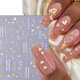 thumbnail image 3 of TANYOOTO Calcomanías para uñas de San Valentín, 4 piezas, diseño de corazones, 3 of 9