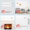 thumbnail image 4 of Yeacher 64 LEDs Cabinet Lamp Adopted PIR Motion Inductor Sensor/ Hand-wave Mode/ Constant Bright 2, 4 of 8