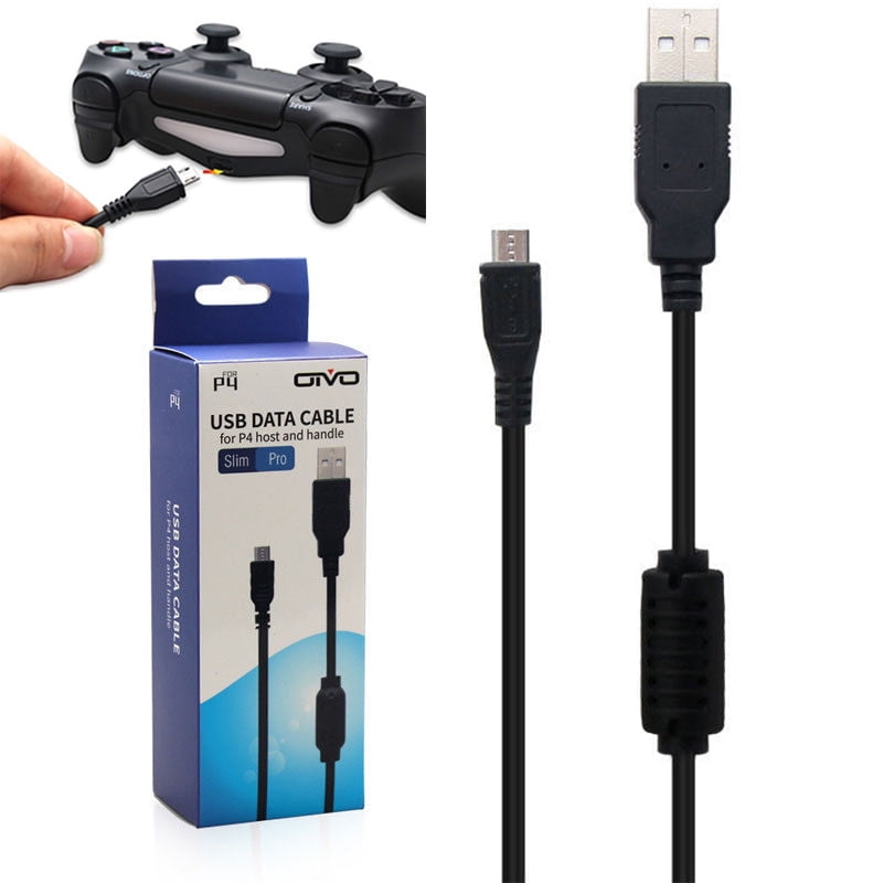 Micro Usb Cable For Ps4 Controller Charging 10ft Walmart Com