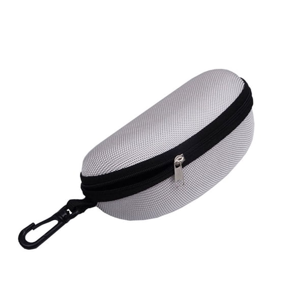 Naturegr Zipper Eye Glasses Clam Shell Sunglasses Protect Hard Case Box