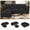 Black, variant on Daluvenix 113" Modern Modular Sectional Sofa Bed 6 Seater Boneless Couch Sofas Set Convertible Corduroy Cloud Couches for Living Room