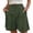 Z2-Army Green-frostluinai cargo pants, variant on Frostluinai Linen Bermuda Shorts for Women Dressy High Waisted Casual Pleated Straight Wide Leg Summer Shorts with Pockets Green XL