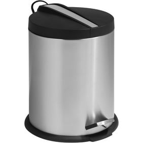 walmart trash cans stainless steel