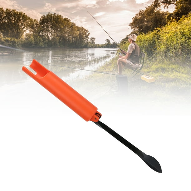 Senjay Fishing Rod Holder Foldable Orange Fish Pole Ground Inserted Support  Bracket Accessory,Rod Holder