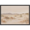 thumbnail image 6 of Framed Canvas Print Abstract Landscape Wall Art Neutral Modern Decorative for Living Room Bedroom - 24"x36" BLACK, 6 of 8