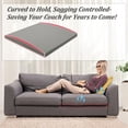 thumbnail image 2 of Shinnwa Couch Cushion Support for Sagging Seat Curve Sofa Cushion Support High Density Foam Under Seat Sag Repair Replacement, 20" x 20", 2 of 6