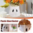 thumbnail image 3 of Festival Ghost Bucket Decor Planter Ghost Flower Pot Decoration, 3 of 5