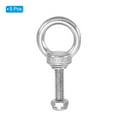 thumbnail image 3 of Uxcell M6 x 25mm Lifting Shoulder Eye Bolt 304 Stainless Steel Lifting Ring Threaded Eyebolt with Nuts and Washers 5Pcs, 3 of 5