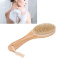 thumbnail image 4 of Bath Scrub Brush, Body Brush Soft Dense Bristles Fatigue Relief Handheld Deep Cleansing Exfoliating  For Foot For Back, 4 of 8