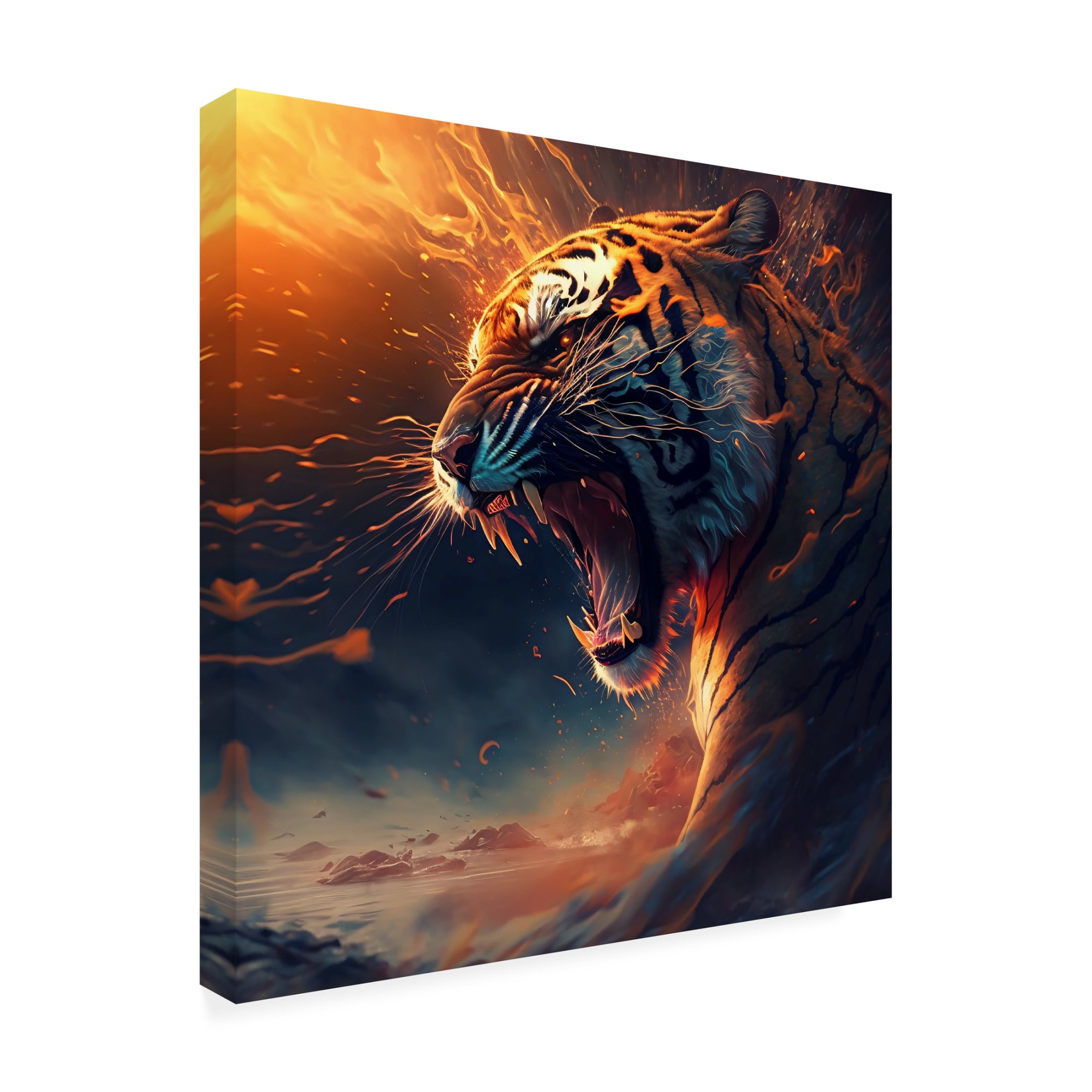 Canvas Wall Art - Ray Heere 'Desert Of Dreams 5' Wall Art for Living Room, Bedroom, or Office Décor by Trademark Fine Art - 14 x 14 Inches