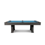 Empire USA Agriturismo Slate Pool Table with Premium Billiard Accessories, Charcoal, 8 ft