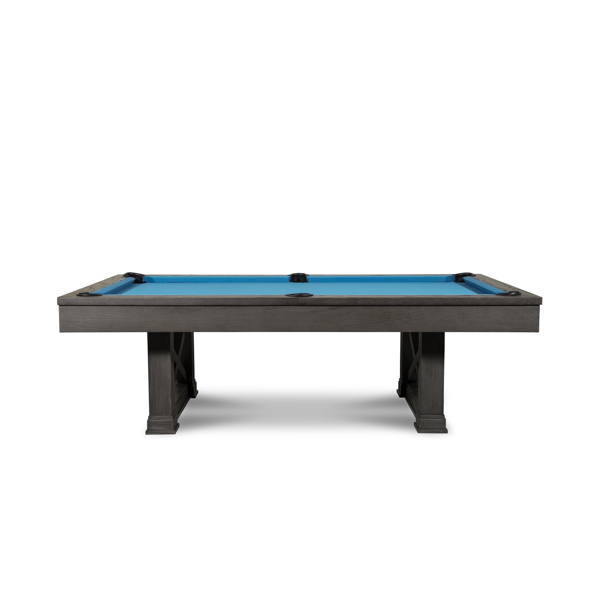 Empire USA Agriturismo Slate Pool Table with Premium Billiard Accessories, Charcoal, 8 ft