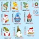 thumbnail image 3 of Pegatinas estáticas navideñas Bewildely 9 unids/set para decoración de ventanas, 3 of 6
