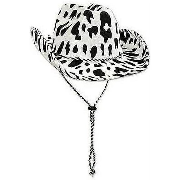 Nvzi -b Cow Print Cowboy Hat