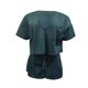 thumbnail image 5 of Puntoco Traje casual de moda de manga corta con cuello en V y bloques de color de dos piezas para mujer Puntoco Puntoco-4639, 5 of 6