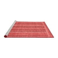 thumbnail image 2 of Ahgly Company Machine Washable Indoor Square Oriental Red Modern Area Rugs, 7' Square, 2 of 4