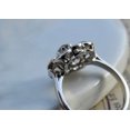 thumbnail image 3 of Rag Jewels 1.20 Ctw Round Cut White Diamond Wedding Anniversary Engagement Band Ring 14K White Gold Plated 925 Sterling Silver 925 Sterling Silver -6, 3 of 4
