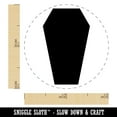 thumbnail image 2 of Coffin Halloween Solid Rubber Stamp for Scrapbooking Crafting Stamping - Mini 1/2 Inch, 2 of 7