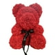 thumbnail image 1 of Oso de peluche rosa Artificial para mujer, decoración navideña para el hogar, regalos de San Valentín, 25cm/40cm, envío directo, 1 of 4