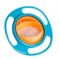 thumbnail image 3 of Baby Gyro Bowl 360 Degree Rotation Spill Resistant Kids Feeding Dish Bowl, 3 of 7