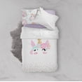 thumbnail image 3 of Juego de cama infantil personalizado Unicornio (edredón o funda nórdica), 3 of 6