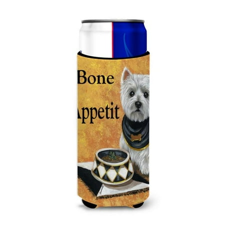 

Carolines Treasures PPP3203MUK 12 oz Westie Bone Appetit Ultra Hugger for Slim Cans