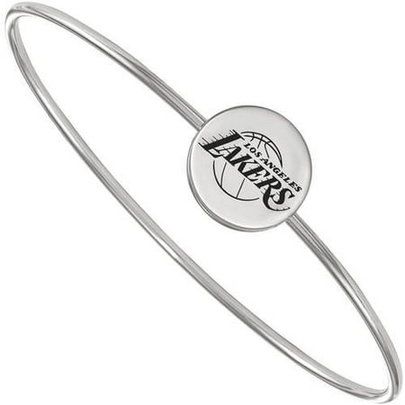 Nba Indiana Pacers Bracelet - LogoArt NBA Los Angeles Lakers Sterling Silver Bangle Bracelet