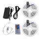 thumbnail image 4 of Tira de luces LED 12V 5050SMD RGB luces de cuerda que cambian de color con control remoto US 100-240V, 4 of 5