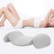 thumbnail image 3 of Cojín para dormir de almohada multifuncional para viaje para dormir en la parte inferior de la espalda gris claro Jinwen almohada lumbar, 3 of 8
