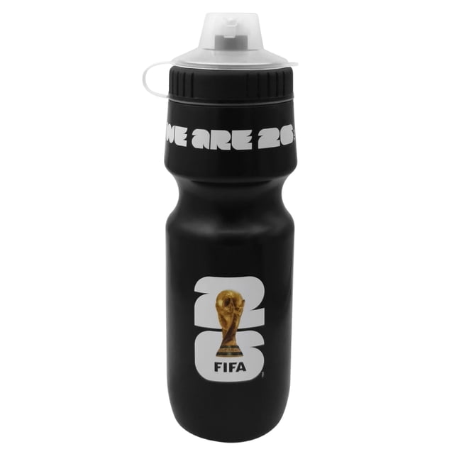 Edición oficial de la Copa Mundial de la FIFA 2026, botella de agua comprimible recargable de 24 onz